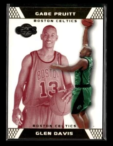 2007-08 Topps Co-Signers #70 Gabe Pruitt / Glen Davis Gold Red #/109 - Picture 1 of 2