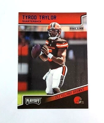 2018 Panini Playoff Tyrod Taylor Goal Line #44 - Image 1 of 2