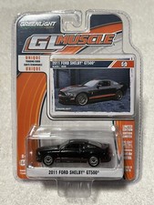 Greenlight 1:64 Scale Diecast 2011 Ford Mustang Shelby GT500 GL Muscle Black