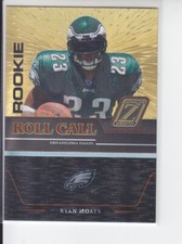 2005 Donruss Zenith Ryan Moats Rookie Roll Call Gold /100 Eagles RC-23