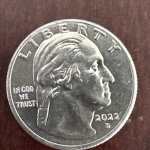 Moneda de Estados Unidos Wilma Mankiller Quarter 2022 D, error - Imagen 1 de 5