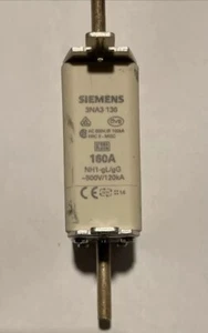 Siemens 3NA3 136 160A 500V 1 Stück Neu Unbenutzt mit Lagerspuren Sicherung - Bild 1 von 5