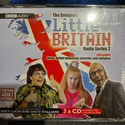 THE COMPLETE LITTLE BRITAIN RADIO SERIES 2 CD CULT BBC COMEDY AUDIO MATT LUCAS - Image 1 of 4