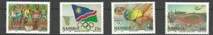 Namibia - Olympische Sommerspiele Barcelona Satz postfrisch 1992 Mi. 727-730 - Bild 1 von 1
