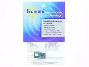 Decodificador Soundtraxx Econami ECO-21PNEM 882006 DCC/SONIDO para diésel - Imagen 1 de 7