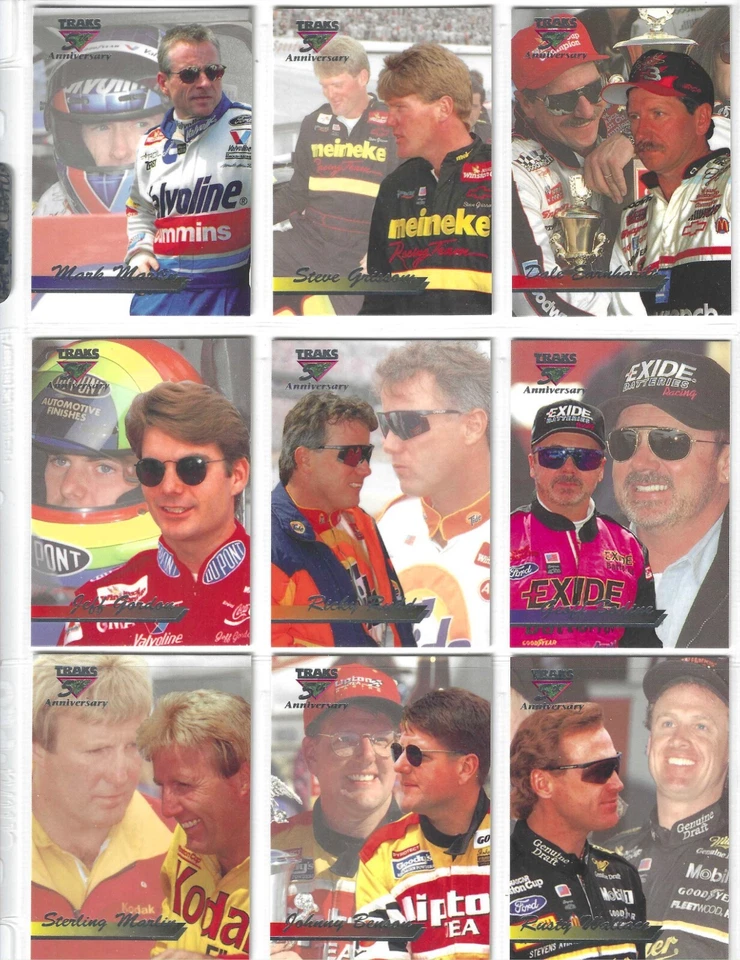 1995 Traks 5th ANNIVERSARY Complete 80 card set--Straight from packs to pages! - Image 1 of 1