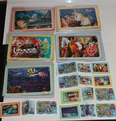 Superpuzzle - Meerestiere alle 5 mit allen 5 BPZ Ecuador   TOP - Bild 1 von 2