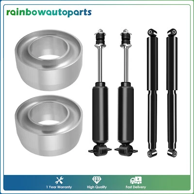 2.5" Front Leveling Kit & Full Set Shocks Struts For 1997-2004 Dodge Dakota 3.7L - Изображение 1 из 4