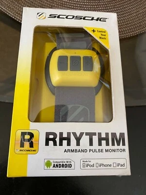 Pulso brazalete ritmo Scosche usado-amarillo   Foto 1 de 4
