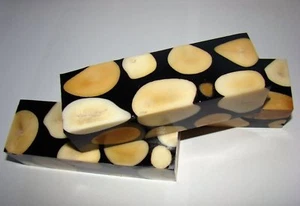 Messergriffblock Hybrid Tagua schwarz - Bild 1 von 3