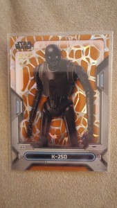 5/25 K-2SO Orange Parallel 2023 STAR WARS HIGH TEK Comic Con NYCC Exclusive