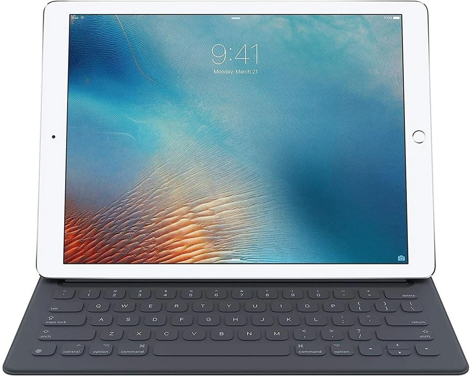 Apple 64 Key Water & Stain Resistant Smart Keyboard for iPad Pro 9.7" MM2L2AM/A - Image 1 of 4