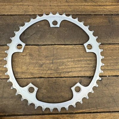 Vintage Shimano 600 42t Chainring 600 42 Tooth 130 BCD FC-6207 80s Fits Dura Ace - Image 1 of 4