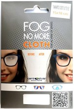 Panno Microfibra NO FOG Antiappannamento 15x18 durata 8-12 ore 200 Applicazioni