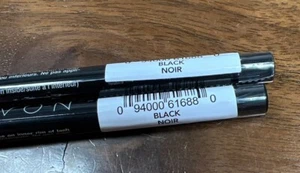 2 Avon Eyeliner Black Glimmersticks Liqui-glide Ships Next Day NOS - Picture 1 of 2