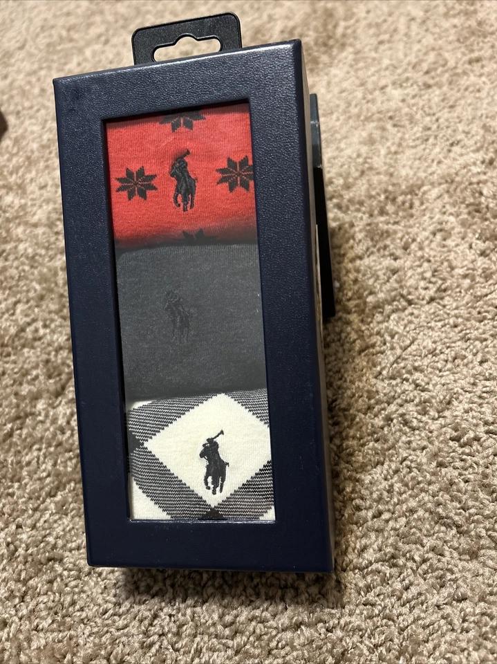 Calcetines de vestir Polo Ralph Lauren para hombre MULTI talla 9-11 Foto 1 de 1