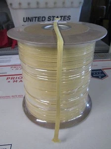 1/8" X 50' BRAIDED DUPONT KEVLAR cable pulling rope MIN BREAK 1300 lb tinsel , - Picture 1 of 1
