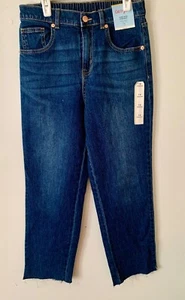 Girl's Cat & Jack High-Rise Straight Ankle Length Stretch Jeans Size 14 - Picture 1 of 7