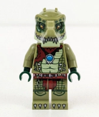 LEGO Crawley Minifigura Leyendas de Chima loc013 Tribu Cocodrilo minifigura Foto 1 de 4