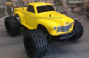 Custom Painted 50s Chevy Pickup EPX 4X4 RTR 1/10 RC Monster Truck 30+MPH - Picture 1 of 5