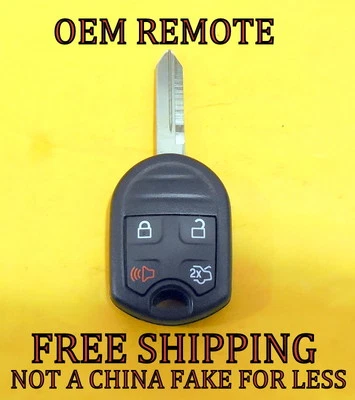 OEM 05-14 FORD MUSTANG CABEZAL REMOTO SIN LLAVE MANDO A DISTANCIA TRANSMISOR 164-R8087 5921186 Foto 1 de 2