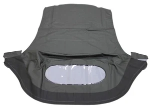 Fits: Mitsubishi Eclipse 2000-05 Soft Top & PLASTIC WINDOW BLACK VINYL - Foto 1 di 5