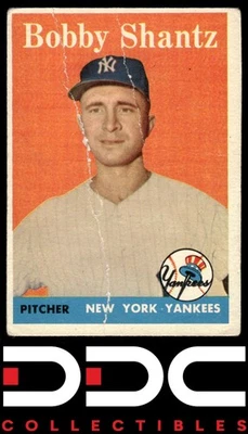 1958 Topps #419 Bobby Shantz Foto 1 de 2