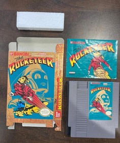 Rocketeer Nintendo NES Complete in Box CIB - Excellent Box!!