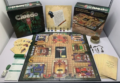 Cluedo 50th Anniversary Edition 1999 Board Game Hasbro 100% Complete Vintage - Image 1 of 4