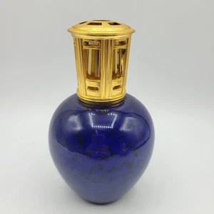 Lampe Berger fragrance lamp St. Clement cobalt blue and black made in France - Picture 1 of 11