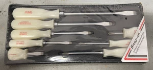 Snap-On 8pc Combination Screwdriver Set Pearl White - SDX80P - Imagen 1 de 3