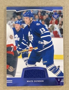 2002-03 ITG Be A Player First Edition Mats Sundin Game Used Jersey 1/1 Vault - Bild 1 von 2