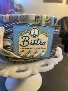 Bistro By Deb Strain For Moda OOP Jelly Roll - Picture 1 of 7