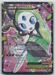 Pokemon Card Meloetta EX (Full Art) Ultra Rare Legendary Treasures: Radiant Coll - Picture 1 of 2