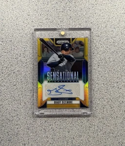 2025 Panini Prizm #SS-GS Grady Sizemore Sensational Signatures Gold Auto /10 - Bild 1 von 2