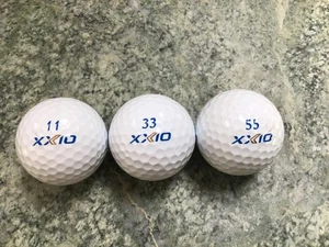 3x XXIO golf balls 11/33/55 - Picture 1 of 4