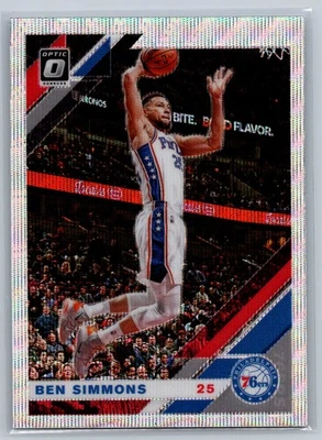 Ben Simmons 2019-20 Donruss Optic #55 Fanatics Factory Set (Silver Wave) - Image 1 of 2