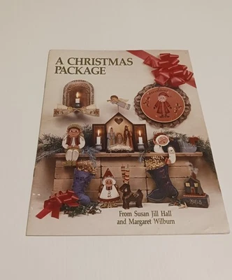 Vintage 1983 Craft Projects Magazine Leaflet A Christmas Package Susan Hall  - Image 1 of 4