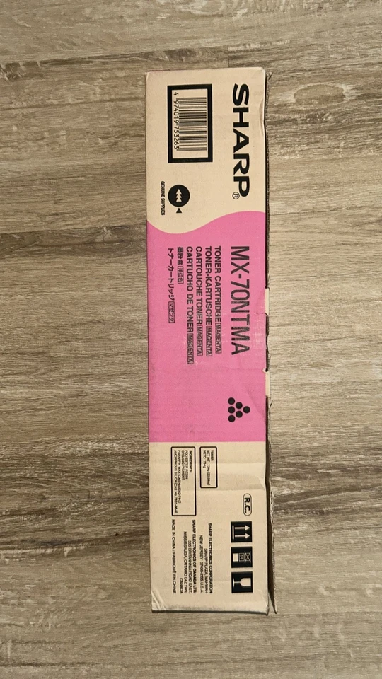 Genuine Sharp MX-70NTMA Magenta Toner Cartridge - Image 1 of 1