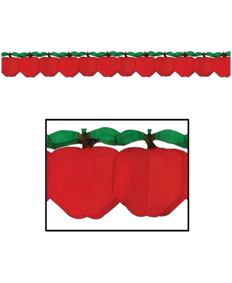 Guirnalda de manzana talla 71/2" x 12' - Beistle Foto 1 de 1