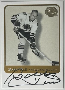2001 Fleer Skybox Bobby Hull Greats of the Game Auto Pack Pulled - Picture 1 of 2