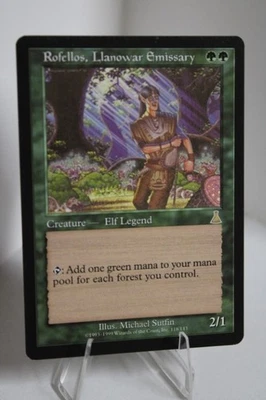 Rofellos, Llanowar Emissary 118 Urza's Destiny NM English 114 - Image 1 of 2