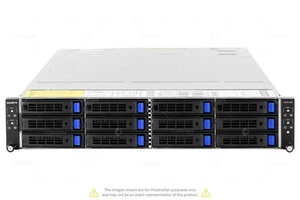 Gigabyte HDS H261-H60 12LFF 8x Xeon Gold 6244 4TB RAM 4x 3.84TB SSD Rails - Picture 1 of 9