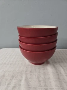 Juego de 4 tazones de arroz Noritake Colorwave Frambuesa 20 oz.  - Imagen 1 de 10