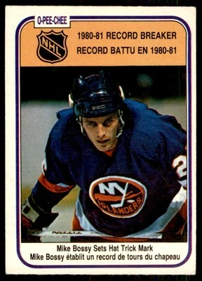 1981-82 O-Pee-Chee Mike Bossy New York Islanders #390 - Image 1 of 2