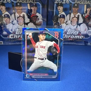 2024 Bowman Chrome Sapphire Edition - Prospects Naoyuki Uwasawa #BCP-171 (RC) - Picture 1 of 2
