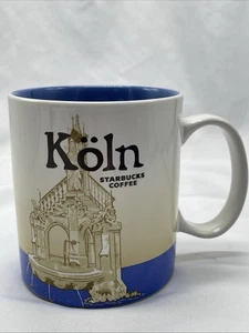 Starbucks Coffee Cup City Mug Koln Global Icon City Collector Series 16oz 2010 - Picture 1 of 3
