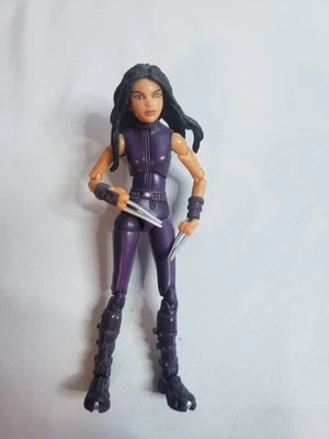 "Figura de acción ToyBiz Marvel Legends X-23 variante púrpura 6"" serie Apocalipsis BaF" Foto 1 de 4