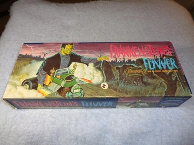 AURORA 1964 Vintage FRANKENSTEIN'S FLIVVER Kit VG+ in Box!! LOOK & READ!! - Image 1 of 4