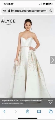 Alyce Designs Women’s size 6 Over skirt Gown - Image 1 of 4